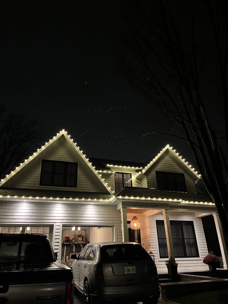 Christmas Light Installation