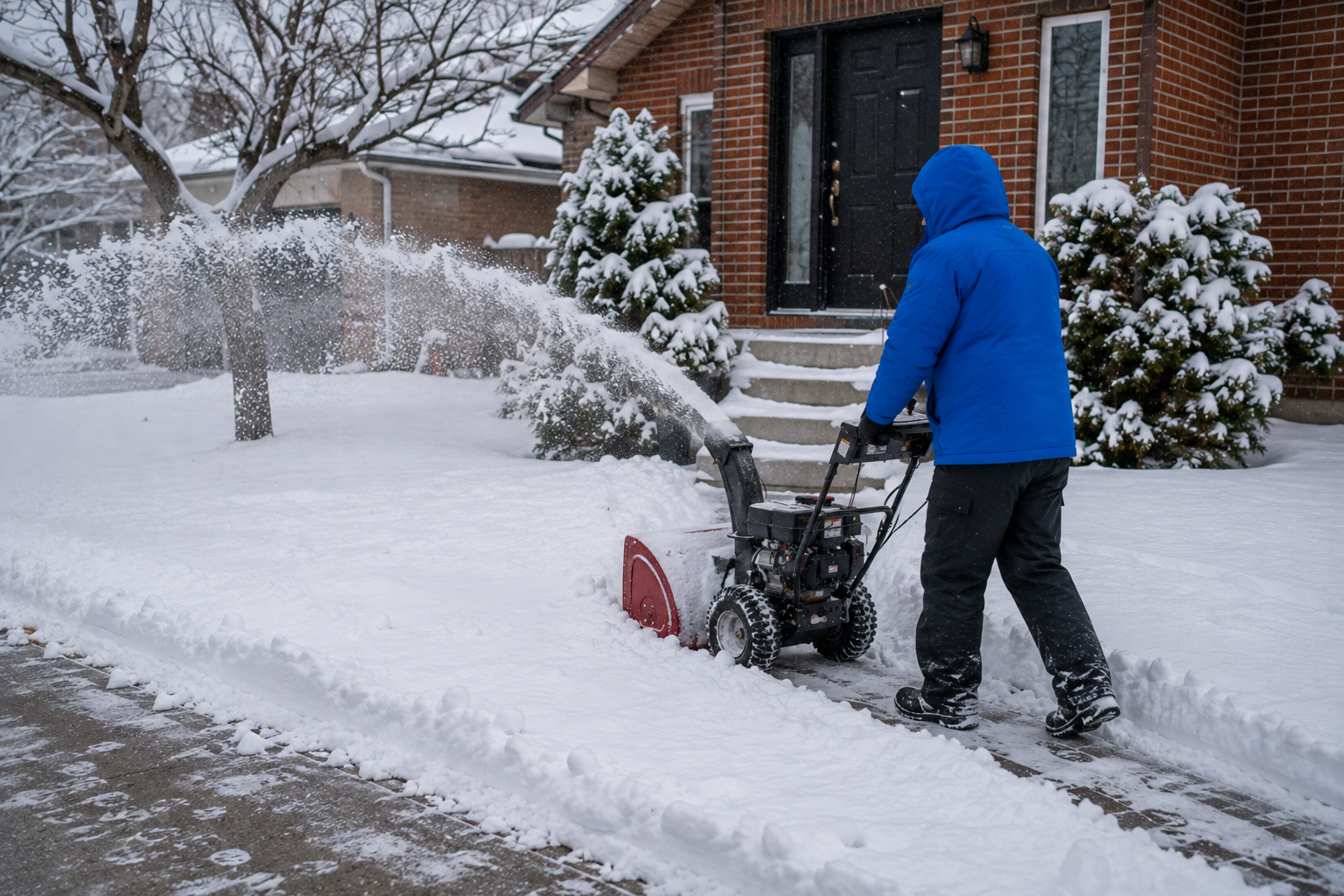 snow removal in oakville