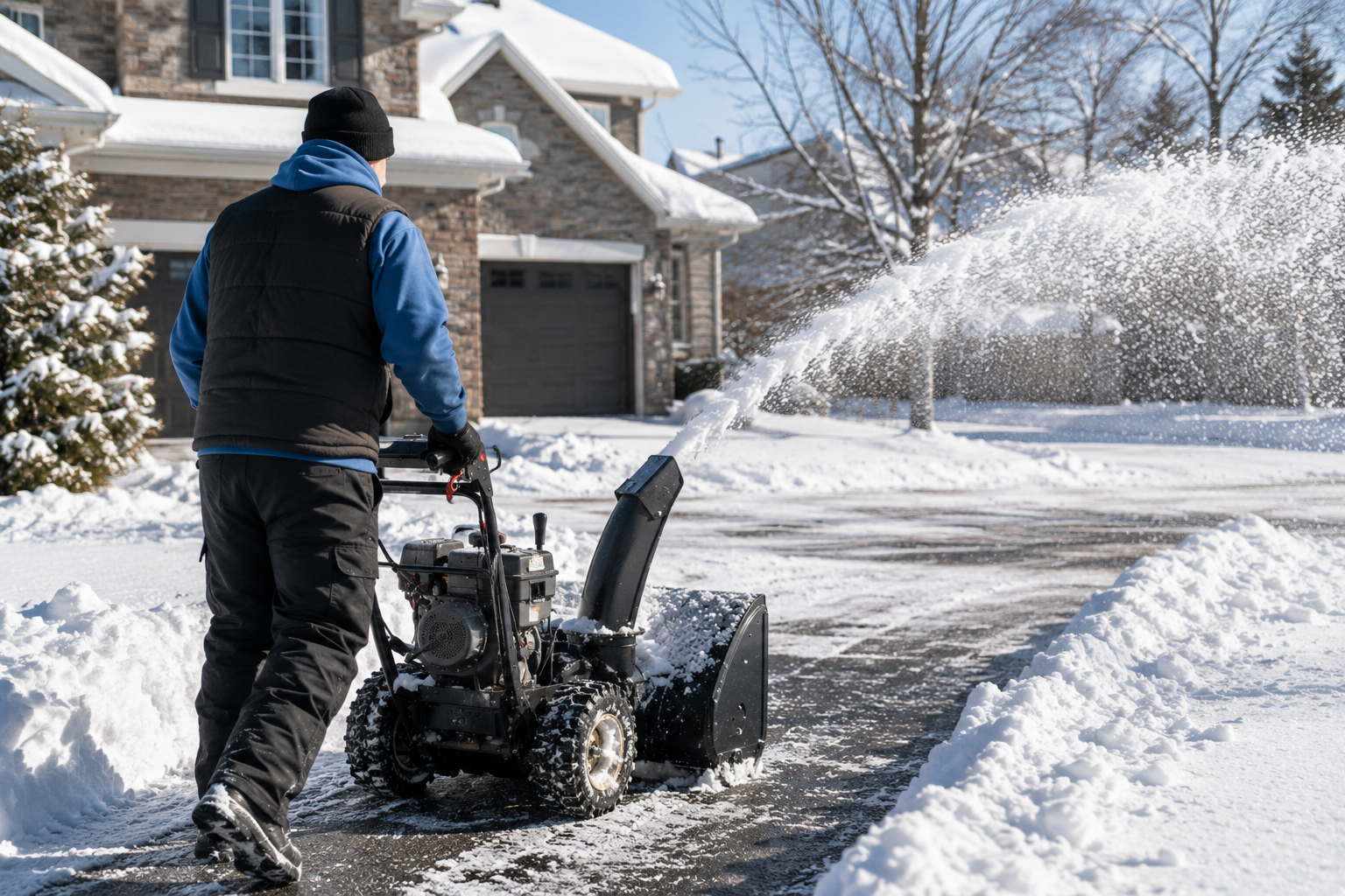 snow removal in burlington